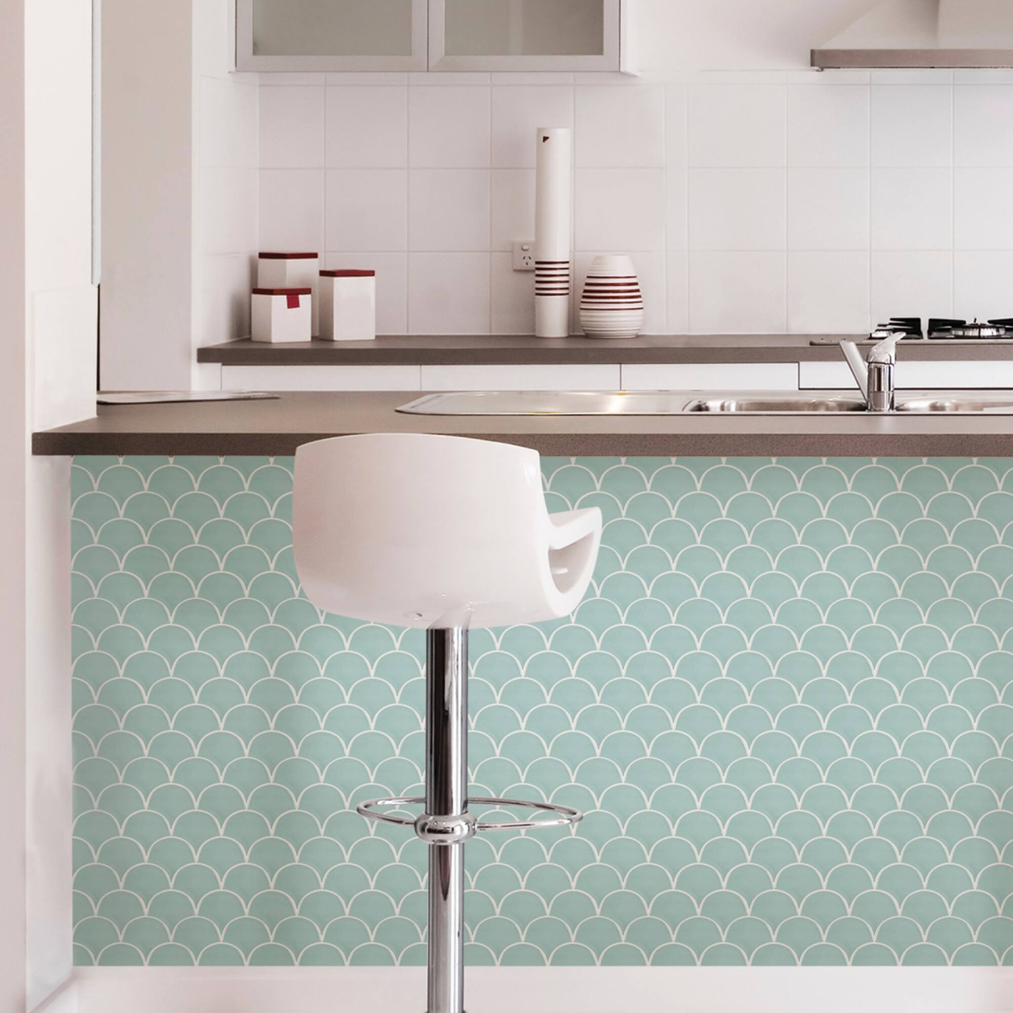 InHome Shell Peel & Stick Backsplash Tiles